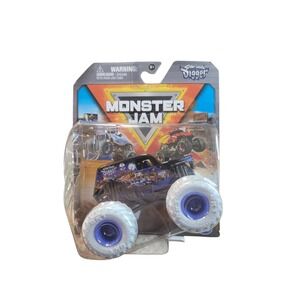 Monster Jam Son-uva‎ Digger Monster Truck Kids 1:64 Purple New True Metal BKT